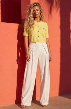 Mixed Brands - Trendy Pant P26039 - White