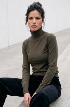 Mixed Brands - Knitted Turtleneck 1026 - Khaki