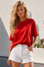 Mixed Brands - Viscose Tshirt MA080 - Red