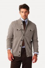 Less Worries - Pocket Cardigan - Sand