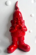 Mixed Brands - Tomte Hjärta 10 x 13 x 29,5 - Red