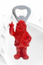 Mixed Brands - Santa Bottle Opener - Red