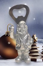 Mixed Brands - Santa Bottle Opener - Silver