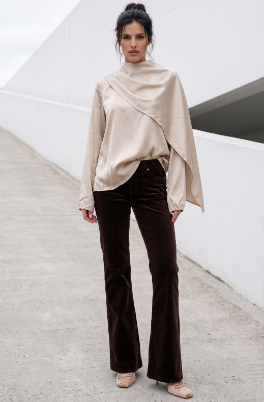 7 For All Mankind - 7U4X1F35-21F The Leggy Bootcut - Velvet Chocolate