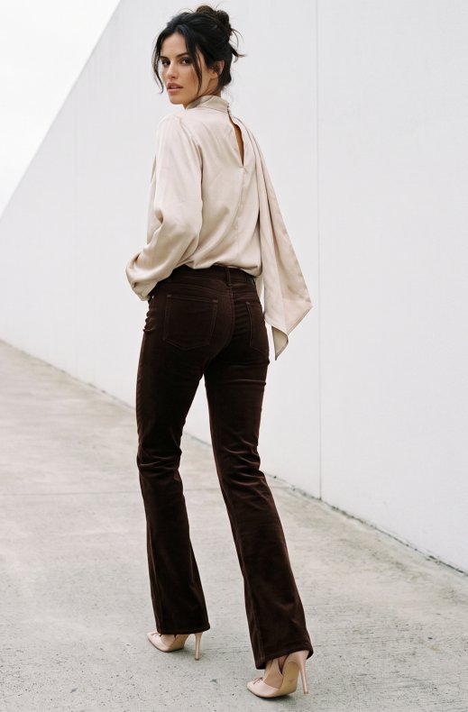7 For All Mankind - 7U4X1F35-21F The Leggy Bootcut - Velvet Chocolate