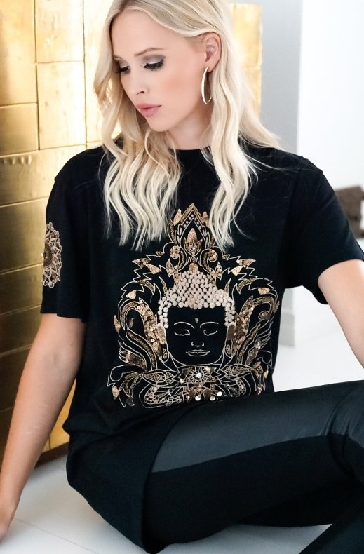 Blond Hour - Karma Tshirt - Black