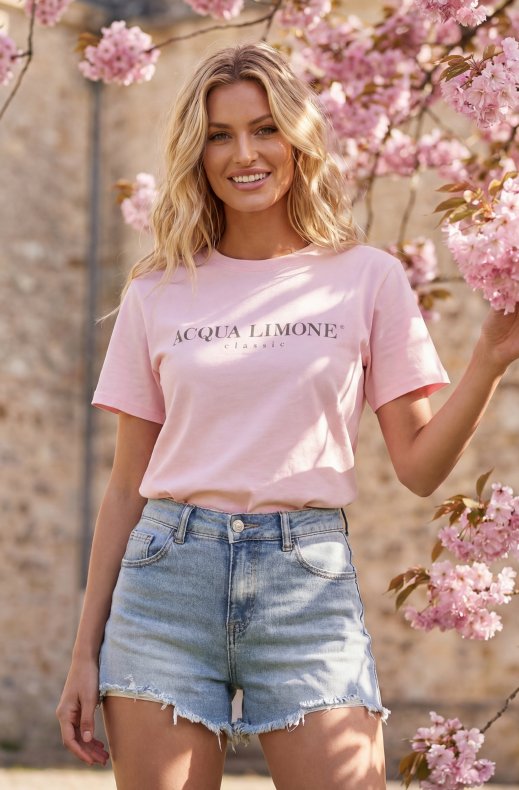 Acqua Limone - T-shirt Classic Pale Pink