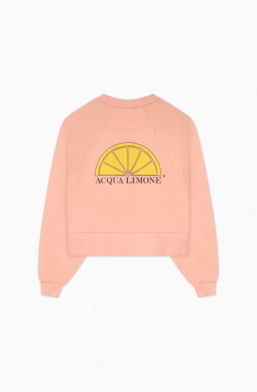 Acqua Limone - Cropped Ivy Sweater - Peach