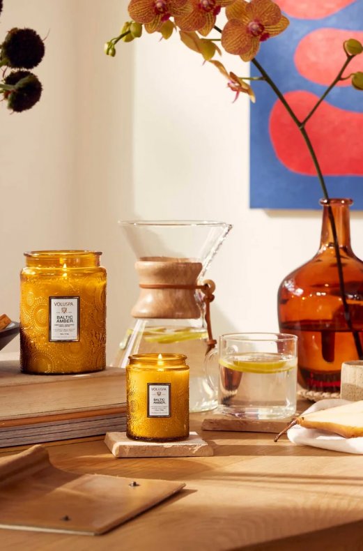 Voluspa - Small Jar Candle - Baltic Amber
