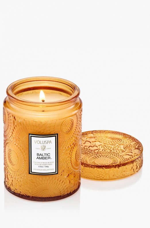 Voluspa - Small Jar Candle - Baltic Amber
