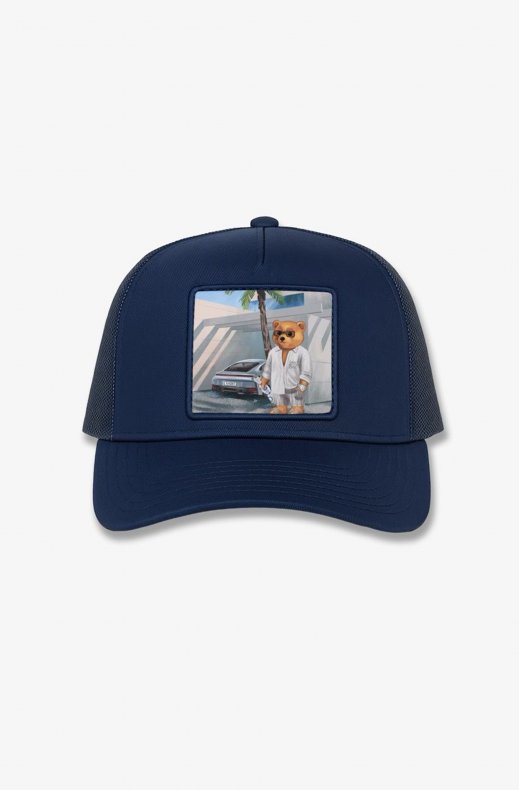 Baron Filou - Trucker Cap Poster Filou CLXVIII - Navy Blue