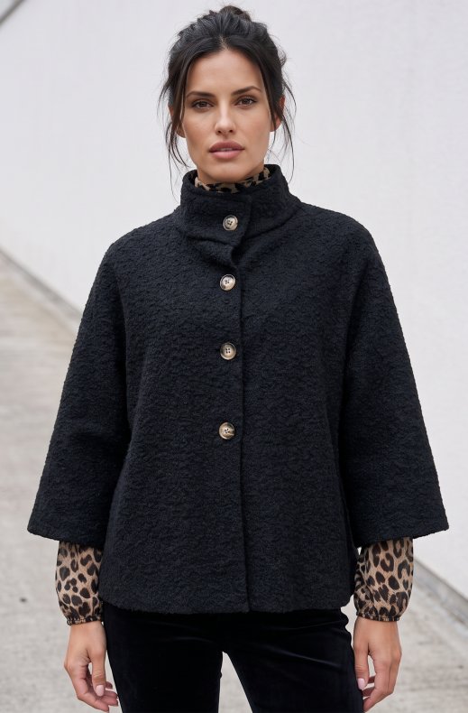 Blond Hour - Bellini Boucle Jacket - Black