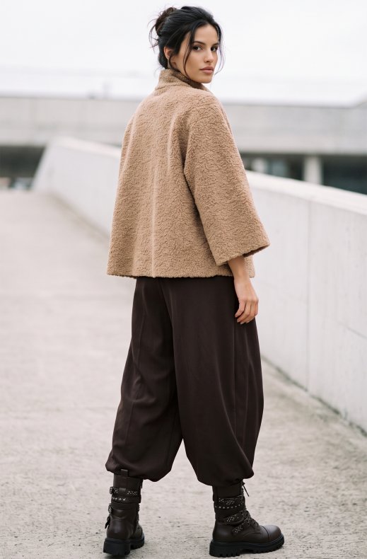 Blond Hour - Bellini Boucle Jacket - Camel
