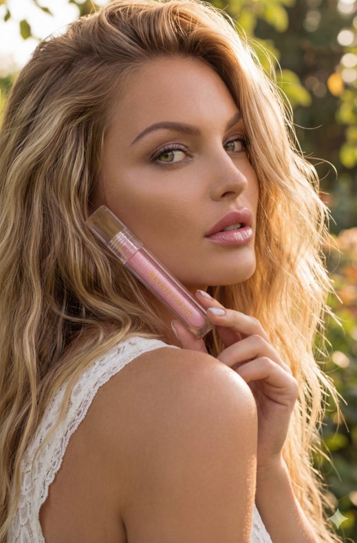 Blond Hour - Moisturizing Mirror Lip Glaze - Blond Kiss