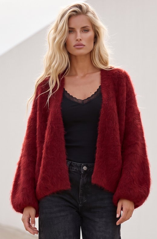 Blond Hour - Cortina Cardigan - Bordeaux