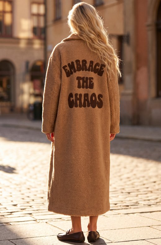 Blond Hour - Embrace the Chaos Coat - Camel