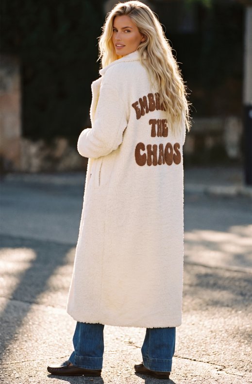 BlondHour - Embrace the Chaos Coat - Offwhite