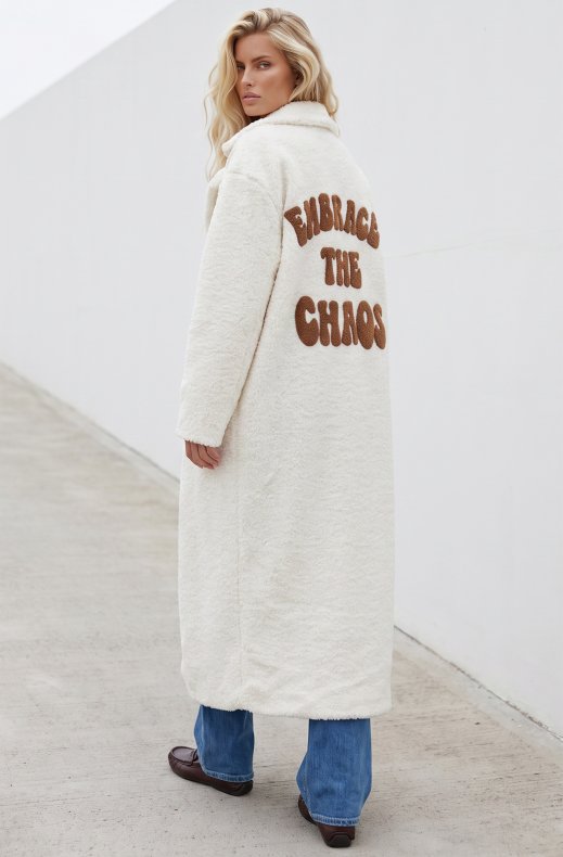 Blond Hour - Embrace the Chaos Coat - Offwhite