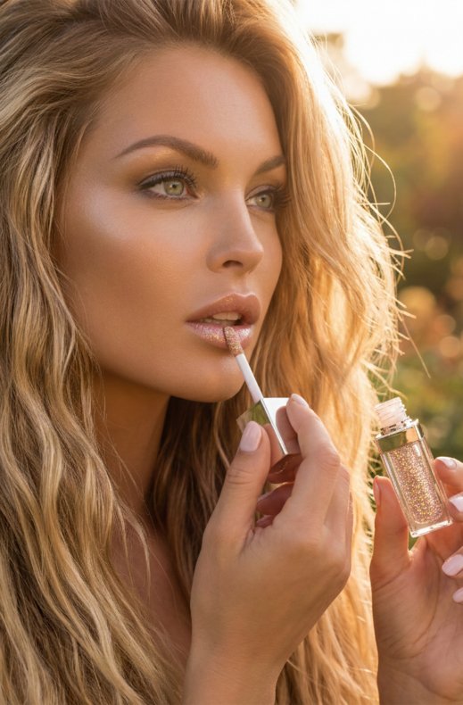 Blond Hour - Mild Lip-plumping oil - Glitter Hour