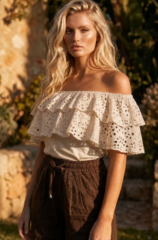 Blond Hour - Grace Top - Sand
