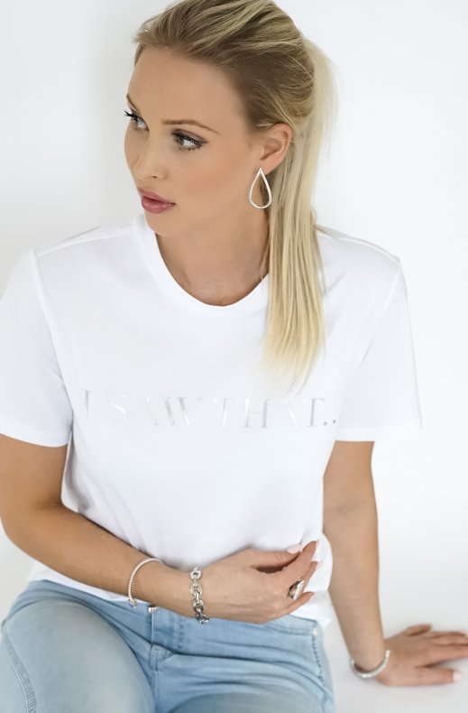 Blond Hour - Karma t-shirt - White