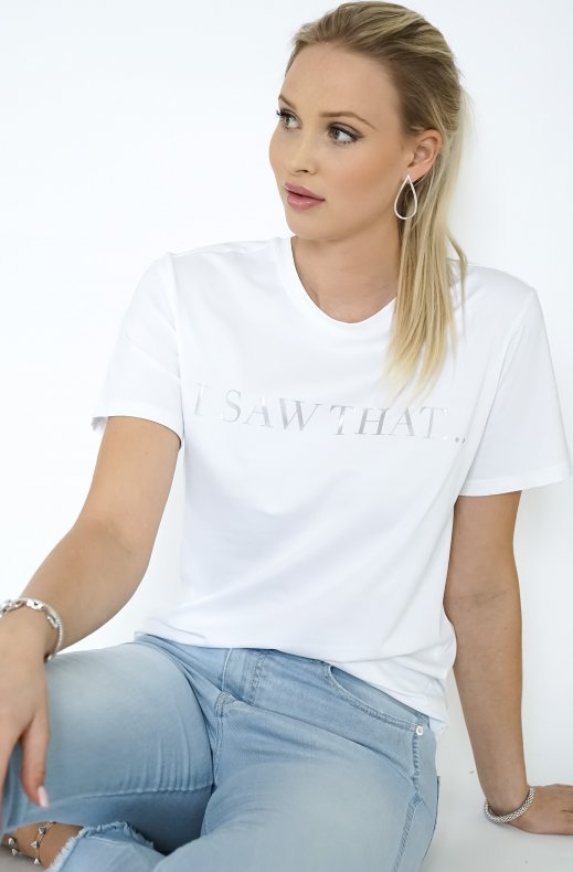Blond Hour - Karma t-shirt - White
