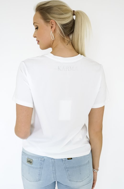 Blond Hour - Karma t-shirt - White