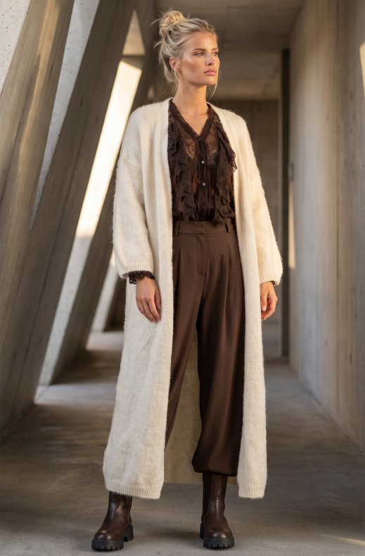 Blond Hour - Lodge Cardigan - Beige