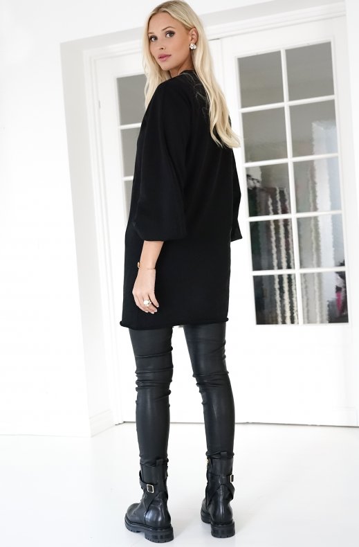 Blond Hour - Protected Sweatshirt Dress - Black