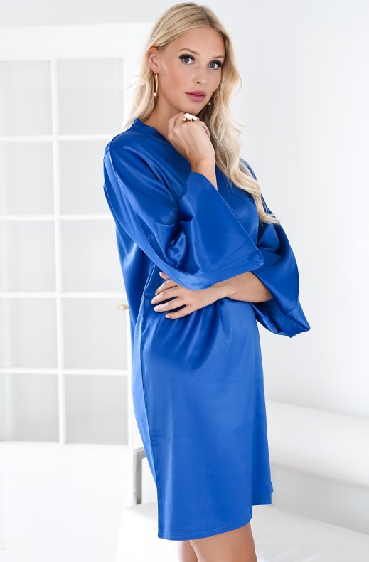 Blond Hour - Pure Dress - Vibrant Blue