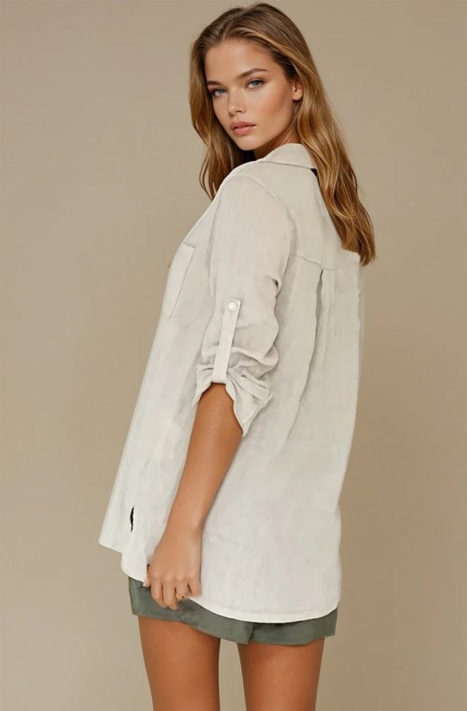 Blond Hour - Time Linen shirt - Sand