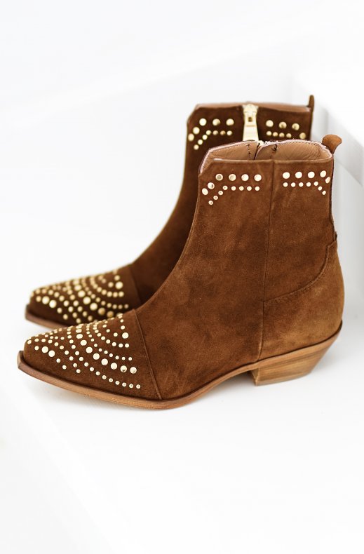 Bukela - Alister Boot Cognac Suede Gold