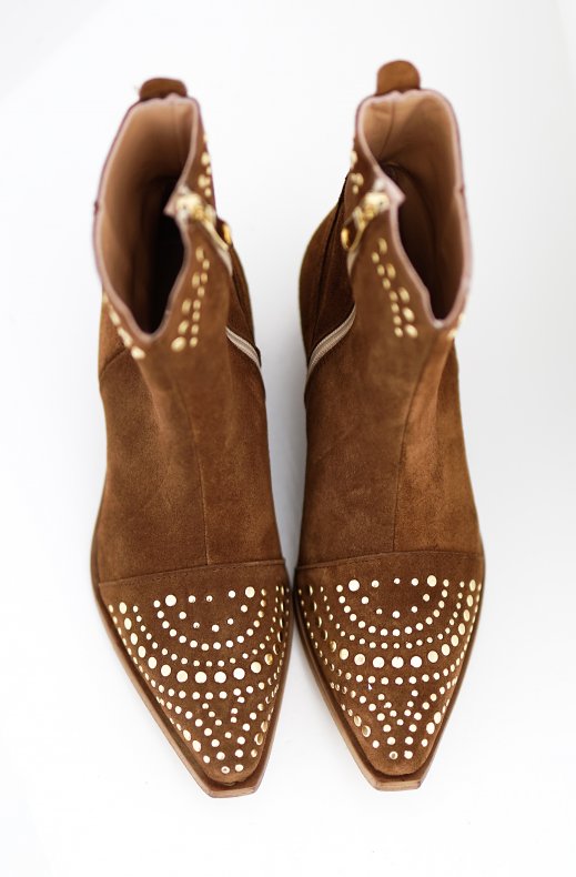 Bukela - Alister Boot Cognac Suede Gold