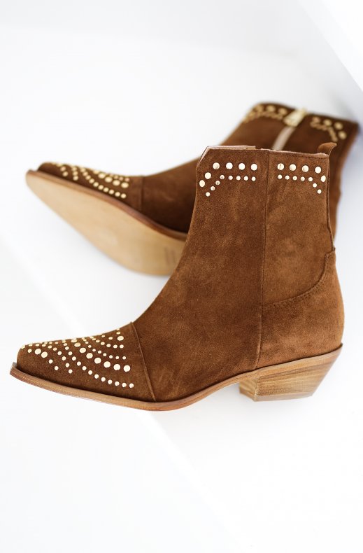 Bukela - Alister Boot Cognac Suede Gold
