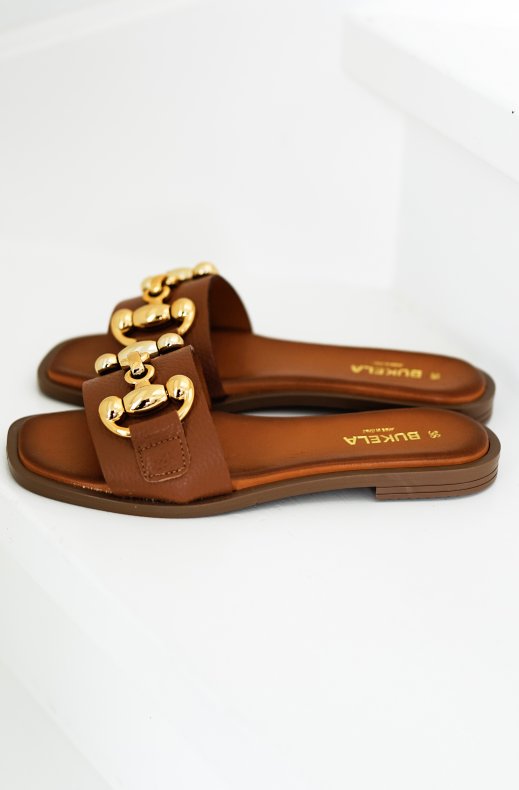 Bukela - Nancy Sandal - Cognac Gold