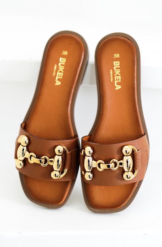 Bukela - Nancy Sandal - Cognac Gold