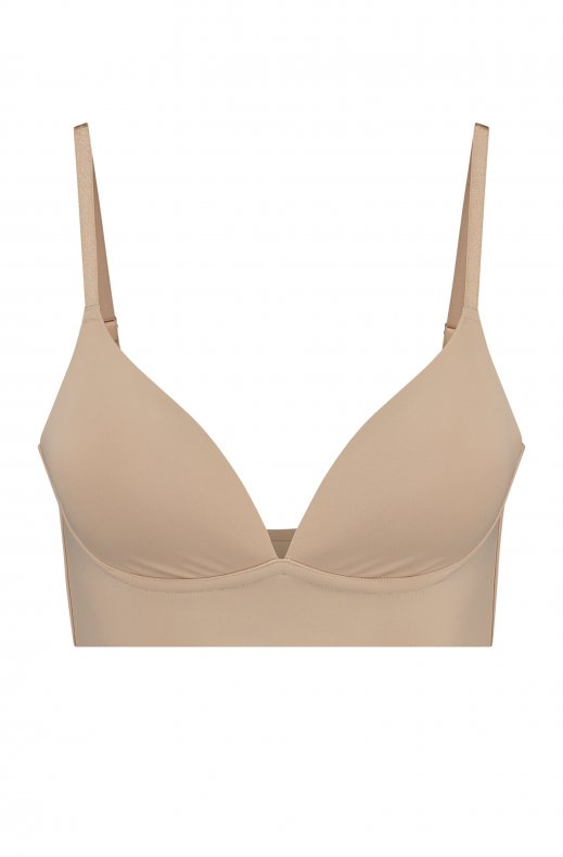 Bye Bra - Bra Top Push Up Beige