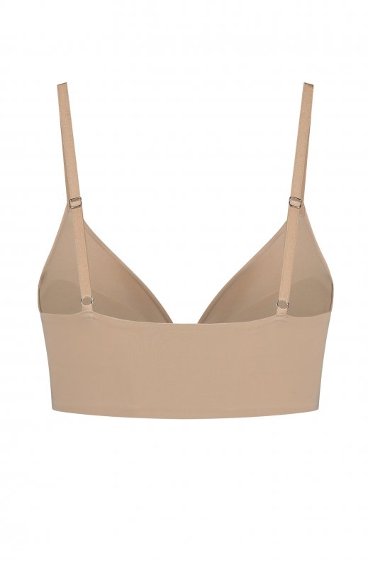 Bye Bra - Bra Top Push Up Beige