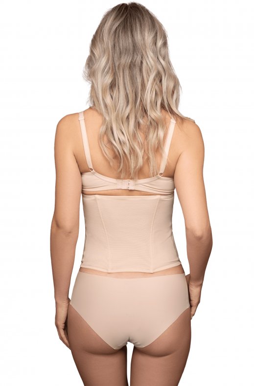 Bye Bra - Powermesh Waist Trainer Beige
