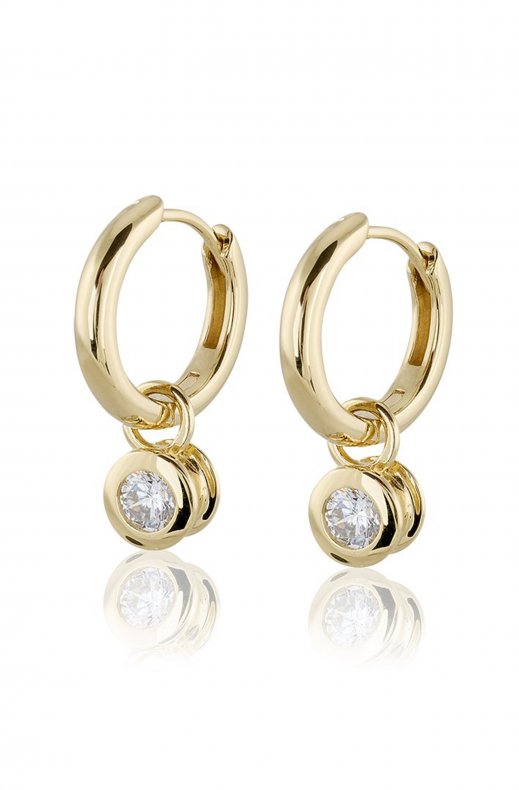 Carolina Gynning Jewelry - Älskad Earrings Creol Goldplated