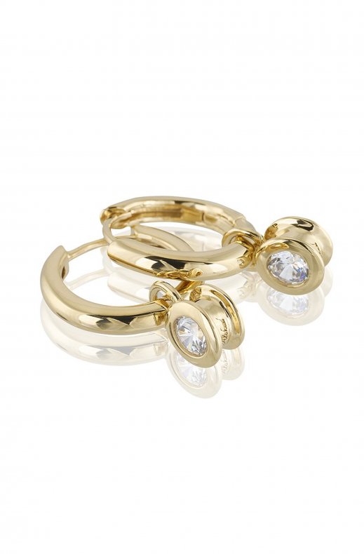 Carolina Gynning Jewelry - Älskad Earrings Creol Goldplated