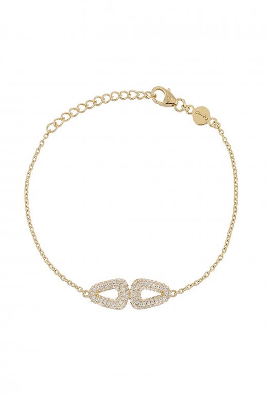 Carolina Gynning Jewelry - Classy Mini Bracelet Goldplated