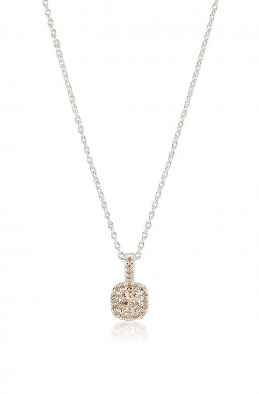 Carolina Gynning Jewelry - Glamorous Necklace Silver Champagne
