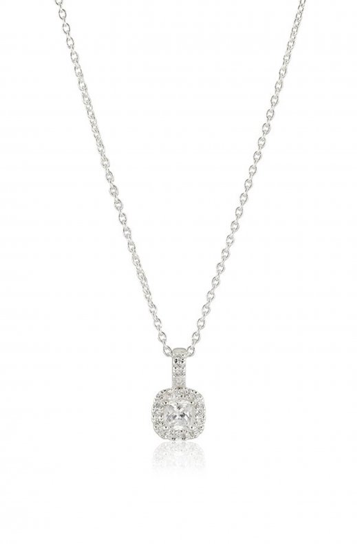 Carolina Gynning Jewelry - Glamorous Necklace Silver Clear