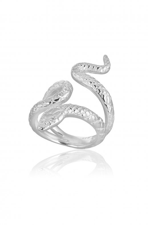 Carolina Gynning Jewelry - Snake Ring Silver