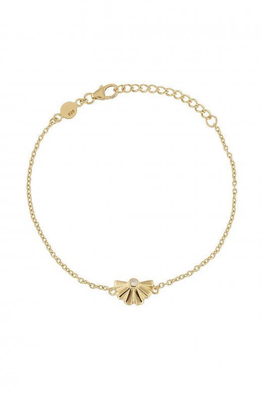 Carolina Gynning Jewelry - Sunfeather Bracelet Goldplated