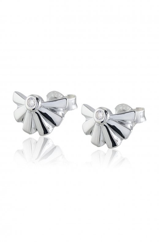 Carolina Gynning Jewelry - Sunfeather Earrings Silver