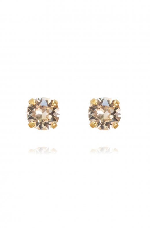 Caroline Svedbom - Classic Stud Earring Gold Silk