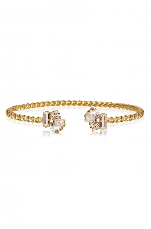 CAROLINE SVEDBOM - ISA BRACELET GOLD CRYSTAL