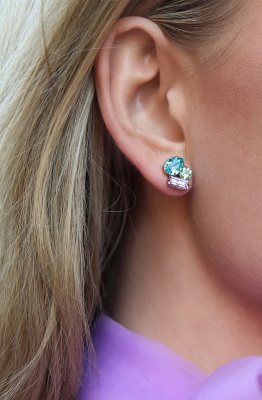 Caroline Svedbom - Isa Earrings Gold Multi